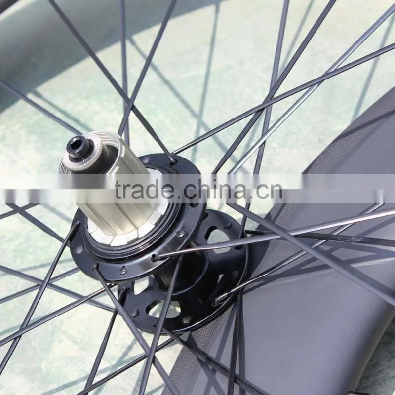 tubular road carbon wheelset OEM full tubular carbon road bike wheelset 86mm width