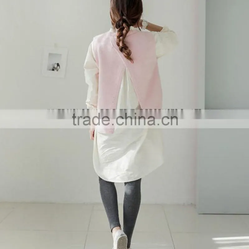 Mongolian Cashmere Sleeveless Sweaters and Vests Patterns & Knits