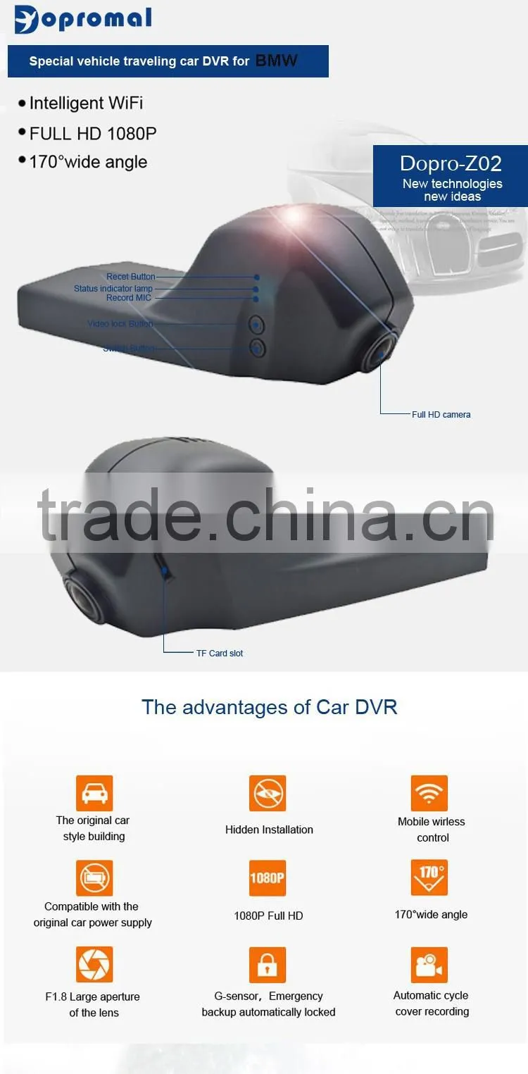 Car front hidden camera in car mirror,car camera recorder