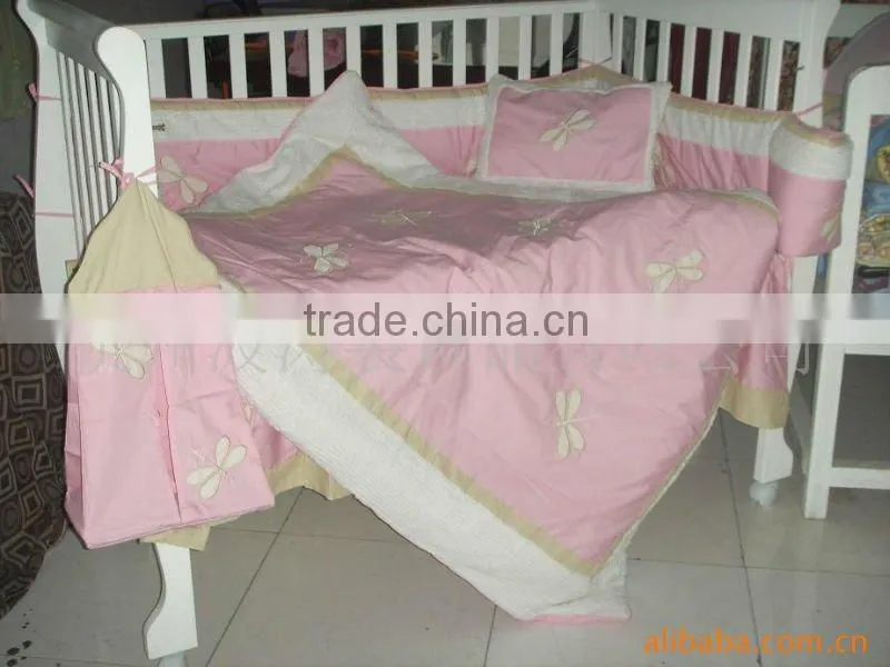 make-to-order bedding set for baby girl