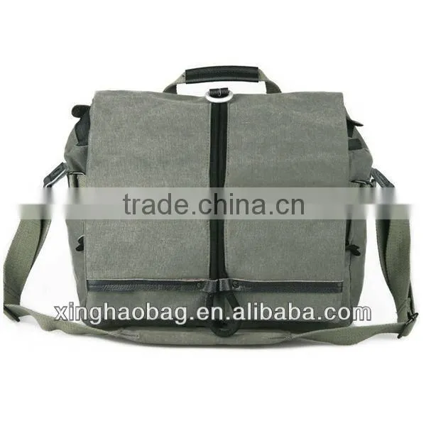 Professional anti-vibration waterproof funky vintage canvas camera bag