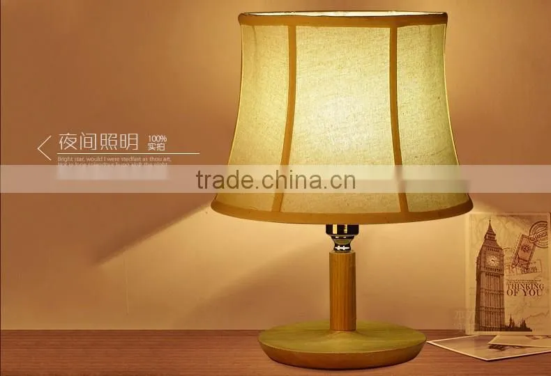 2016 LED Wood table lamp JK-879-03 LED Wood table light Hotel led night light table lamp decoration light