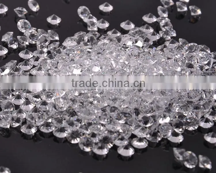 Wholesale Mc chaton beads, naked point back stones, colorful unfoiled diamante confettie for beads making