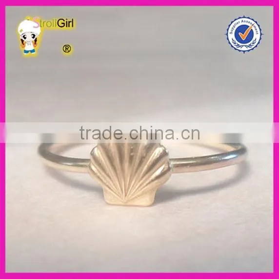 wholesale fashion jewelry starfish ring 2 gram gold ring
