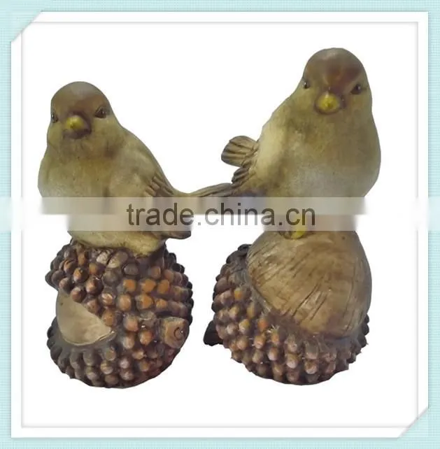 home decoration ceramic bird figurine