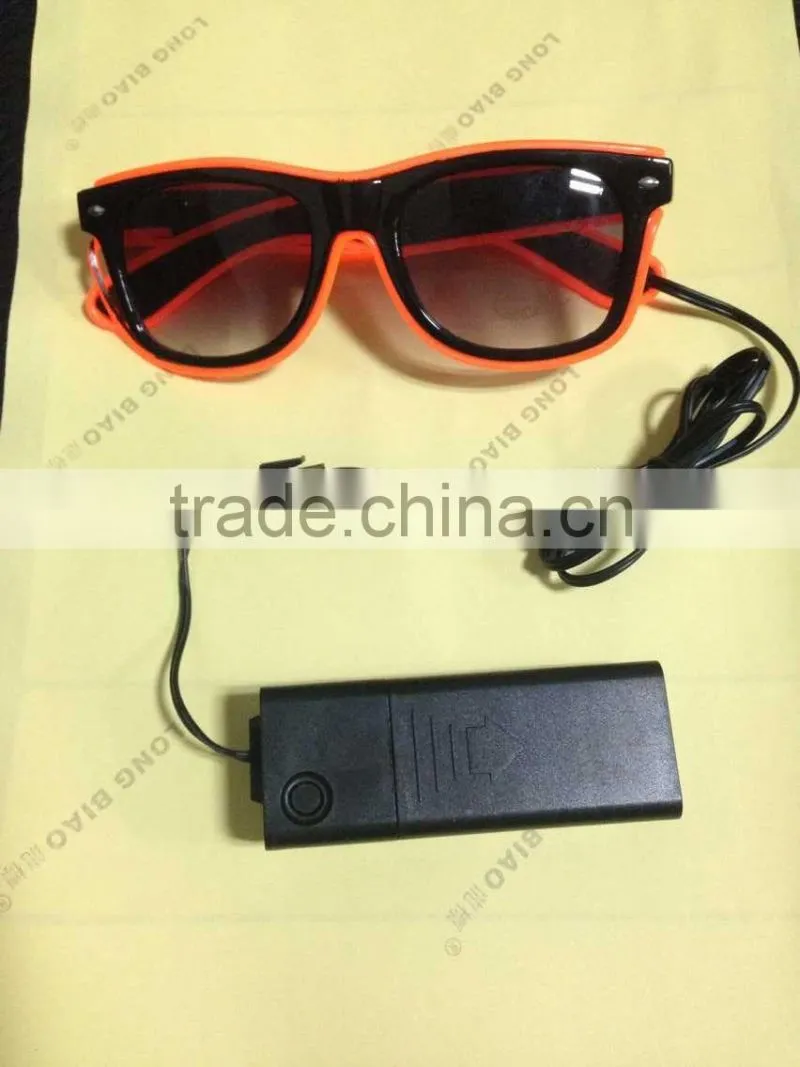 fashion el wire glasses cheap el wire glasses for sale