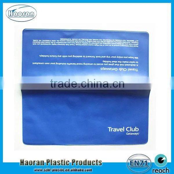 Eco-friendly PVC cheap travel ticket wallet OEM