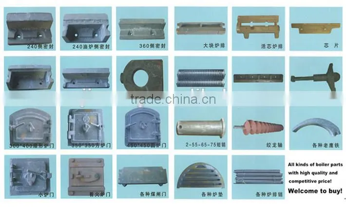 heat resistant cast iron vice grate for boiler