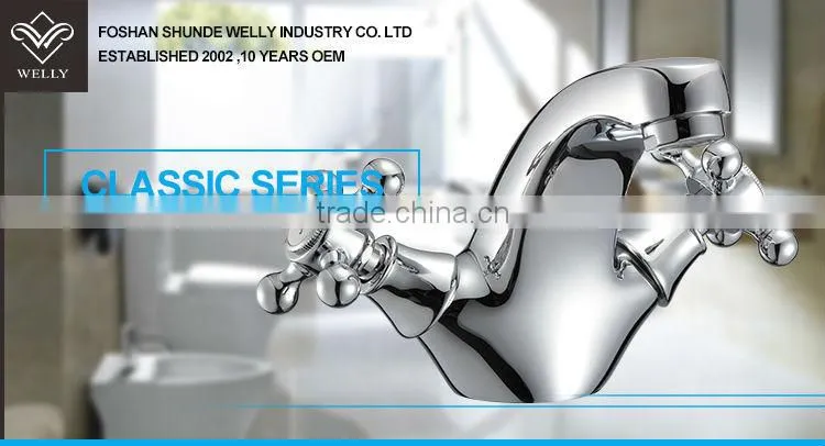 USA Designed Double Lever Bathroom Mixer Tap