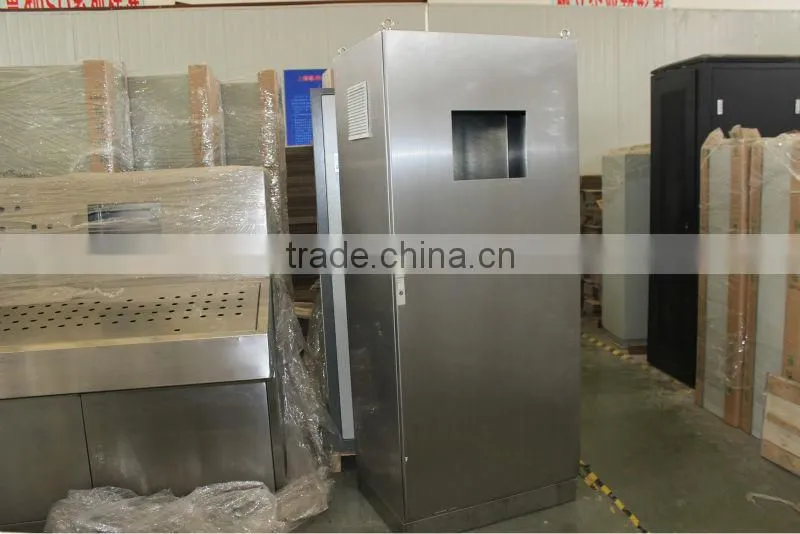 distribution box type outdoor stainless steel cabinet with hinge low price OEM CE certificate