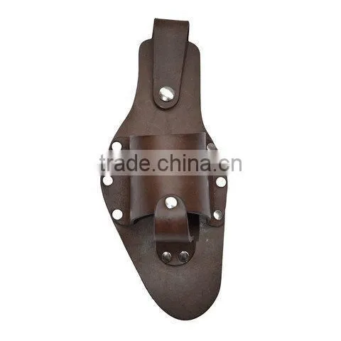 2015 Hot Sale Custom Full Grain Genuine Leather Bottle Holster