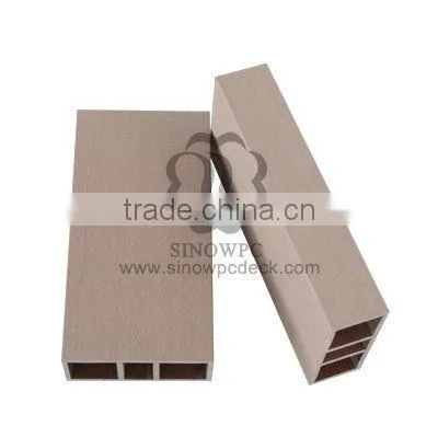 2013 newest corrosion-resistant and anti-skidding wood plastic composite garden arbour