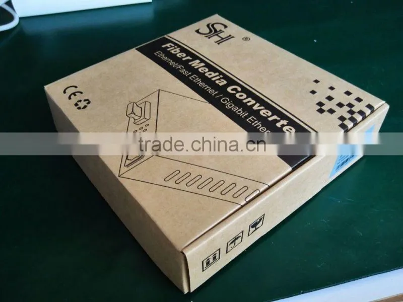 CCTV manufacture unmanaged 2 port SFP to 8 port RJ45 10/100/1000M ethernet fiber optic switch