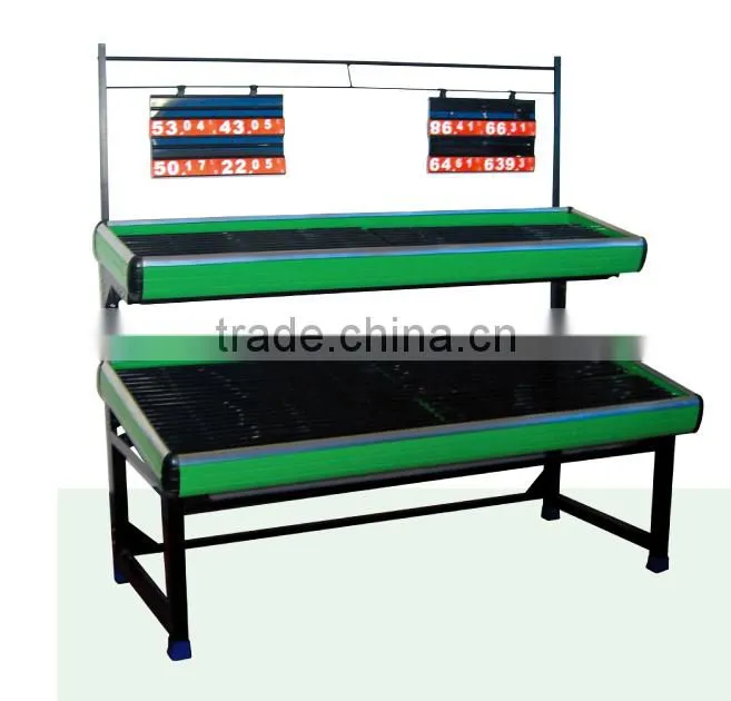 High quality Supermarket Vegetable shelf & Fruits shelf