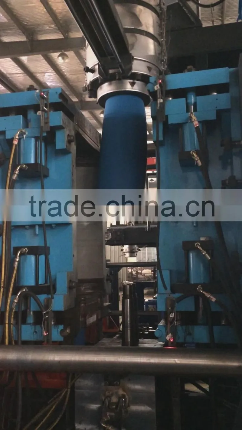 plastic drum application moulding machine/ HDPE drum blowing machine