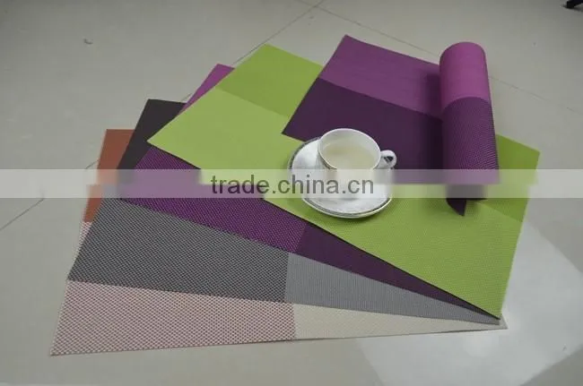 colorful kitchen table mat