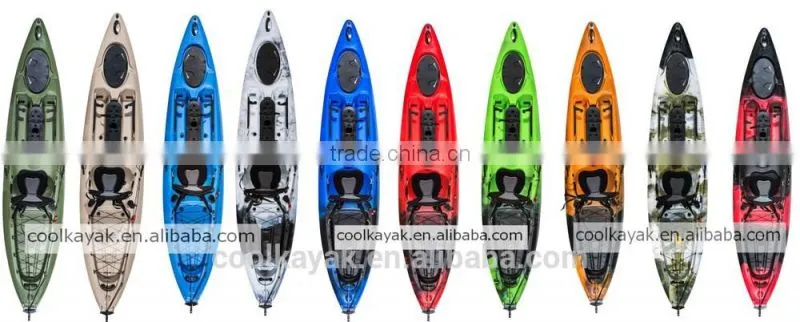 3.63m plastic pedal boat for sale