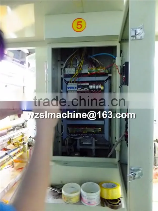 High Speed Computerized Color Register Rotogravure Printing machine