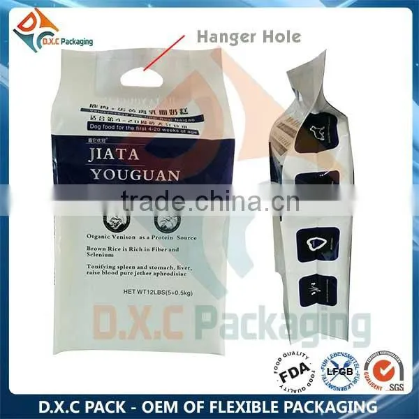 14lb Dry Dog Food Pet Food Laminated Polypropylene Bag With Printing