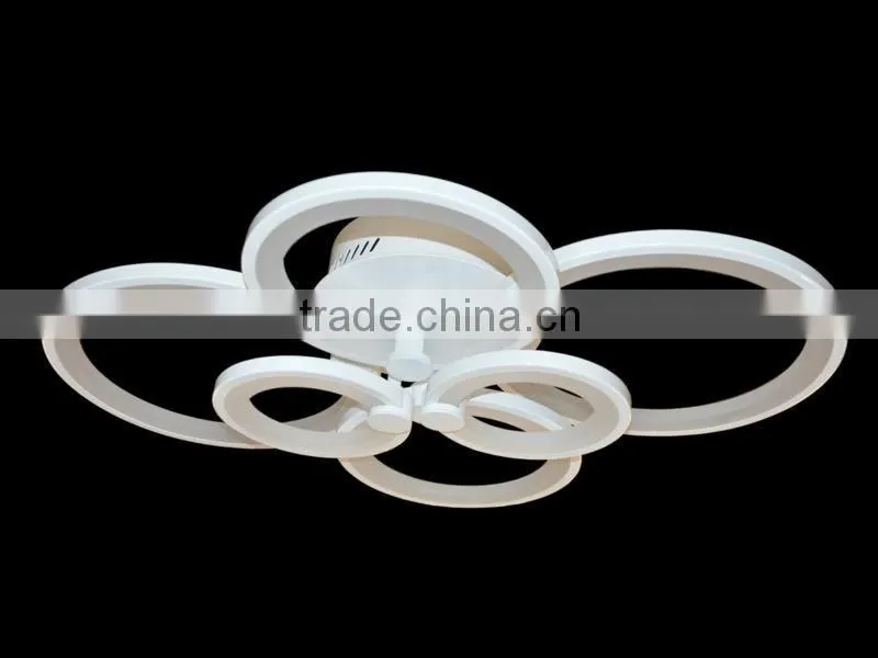 Best selling modern acrylic ceiling LED light fixture for hotel and home MX2566-4
