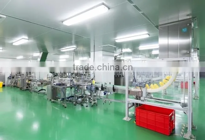 Guangzhou tempered glass chain belt conveyor table for heavy product
