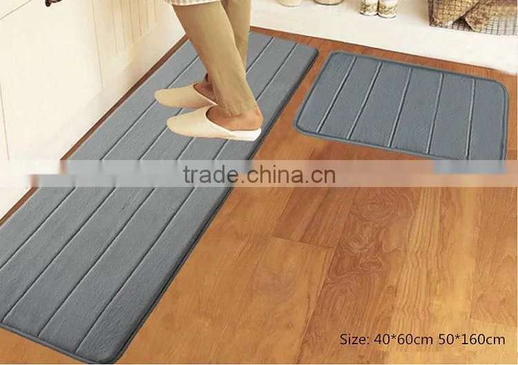 China direct factory top quality bath mat sets / thin bath mat