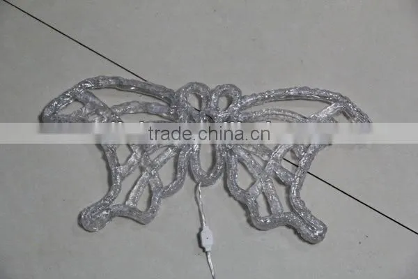 LED 3D chritmas acrylic butterfly motif light
