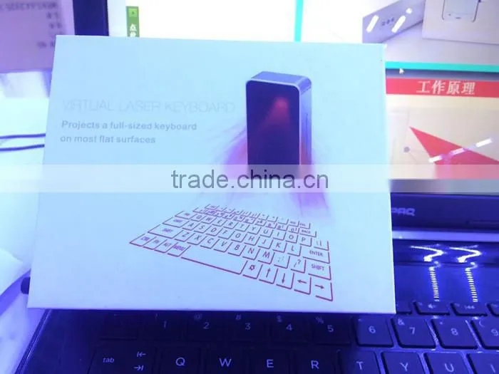 Portable Mini Wireless Bluetooth Virtual Laser Keyboard Para Jogos Teclado For Ipad/Iphone Computer Tablet Projection Keyboard