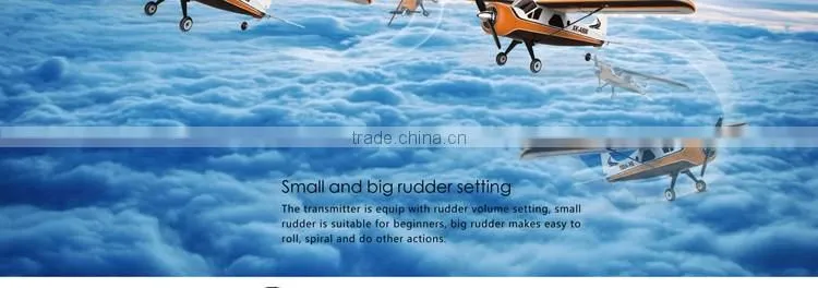 Long control distance! 2.4Ghz 4-channel rc airplane simulator, RTF radio controlled glider plane with brushless motor