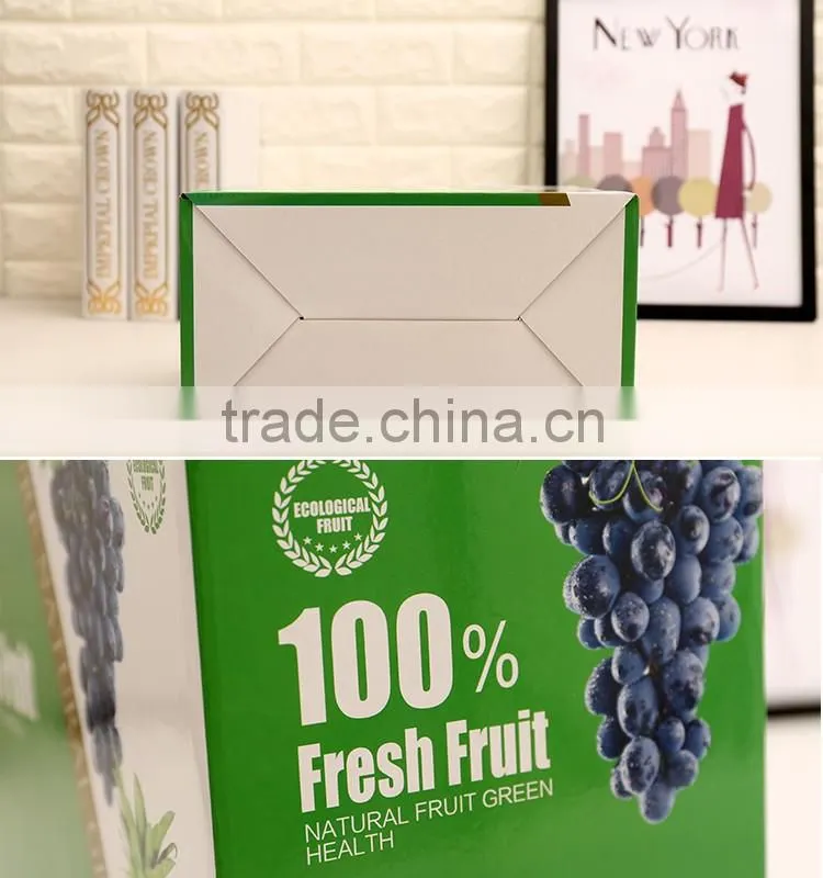 high quality recycle fruit packing display box