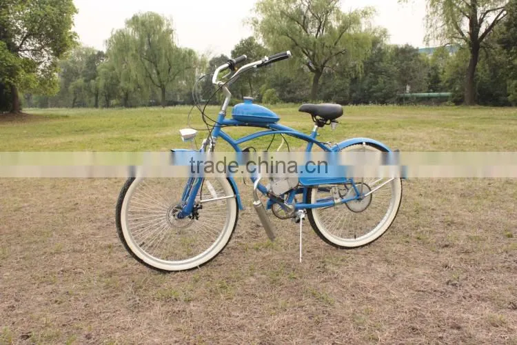 26 inch gasoline motor beach cruiser bike