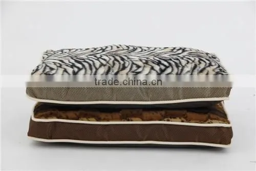 Wild Animal Pattern Plush for Indoor &Outdoor use Pet bed