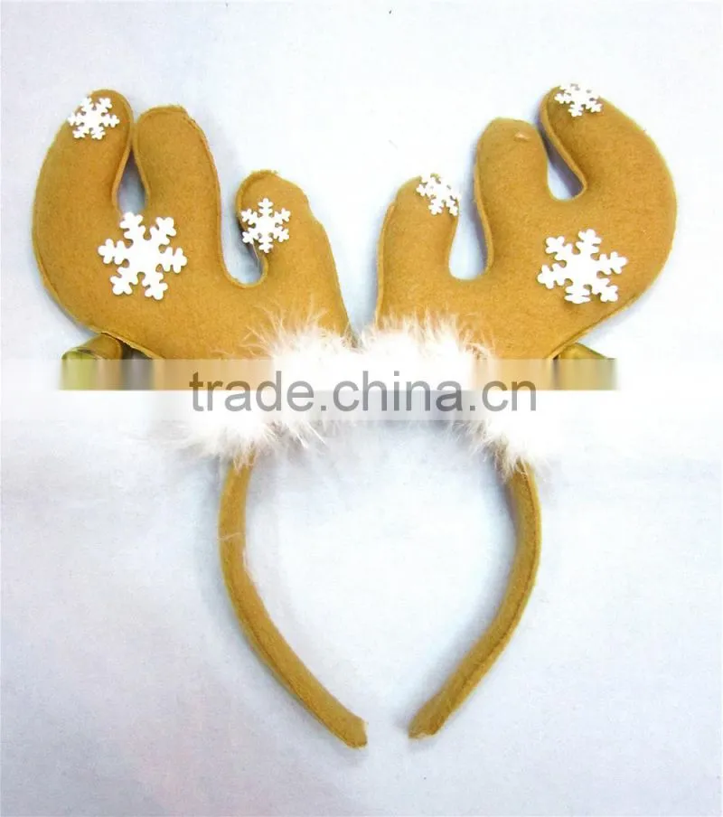Christmas antlers headband