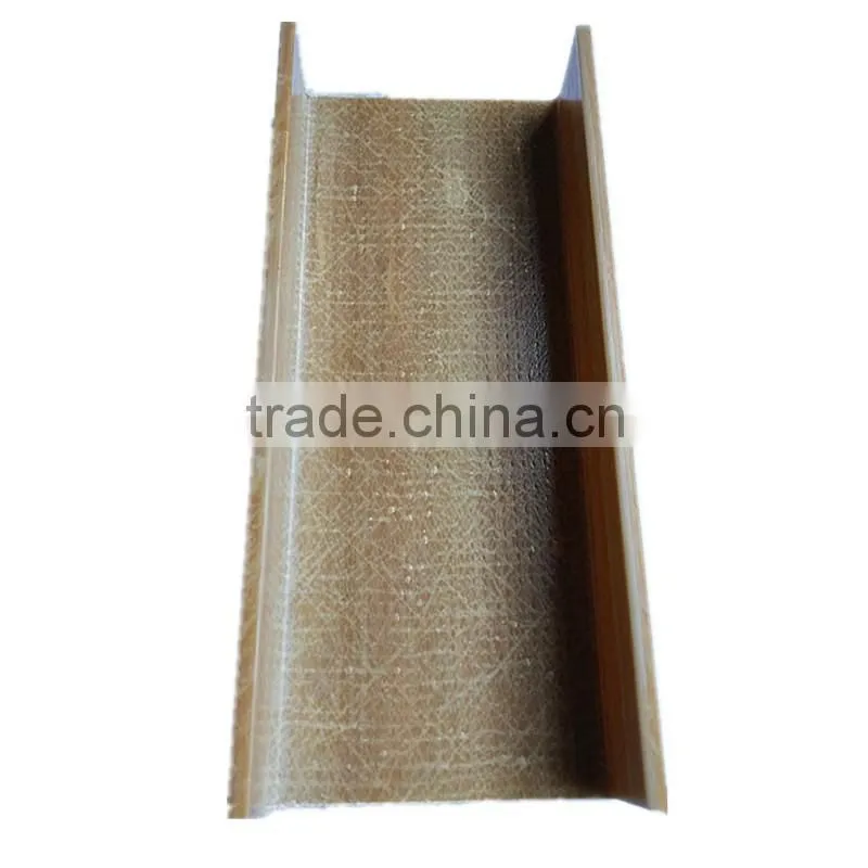 Pultruded Polyurethane FRP Profile U Shape, Fberglass Reinforced Polyurethane profiles