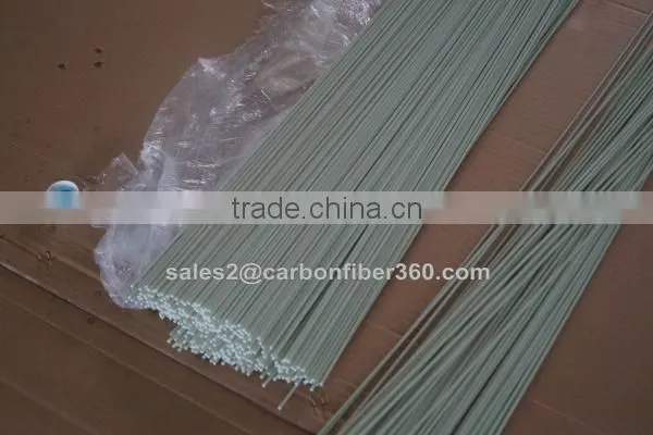 frp pultruded fiberglass rods made in china 6mm , 8mm , 10mm , 12mm , 30mm