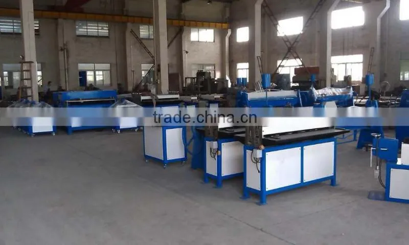 Air duct lock former machine/Portable metal roofing tile roll forming machine