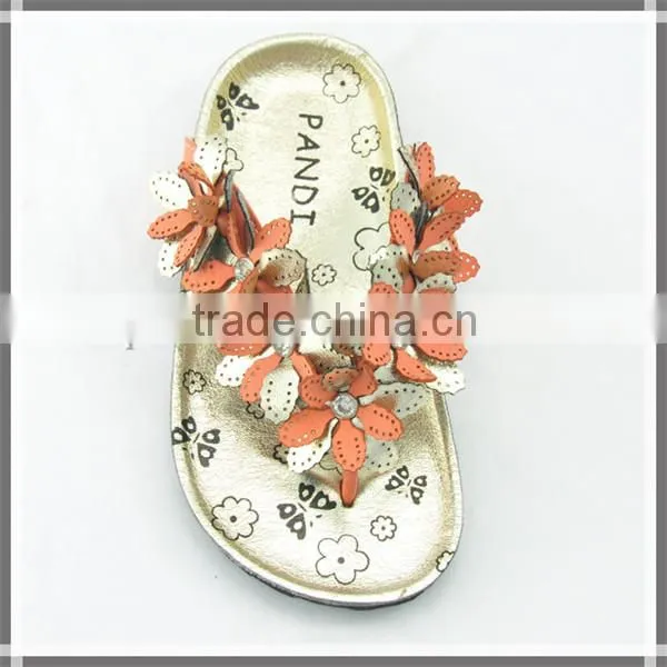 High quality child nude beach slipper and fashion kids beach slipper
