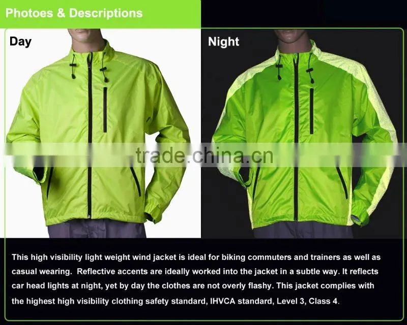 Safety Visibility Comfort Mens sportswear