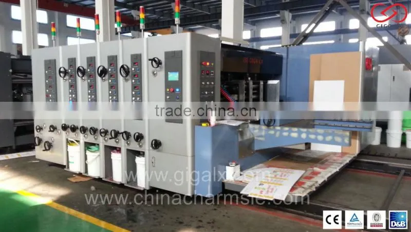 GIGA LX308N Corrugated Carton Box Printing And Making Machine Price Favourable