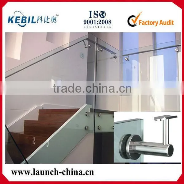 Indoor wood railing designs stainless steel handrail bracket