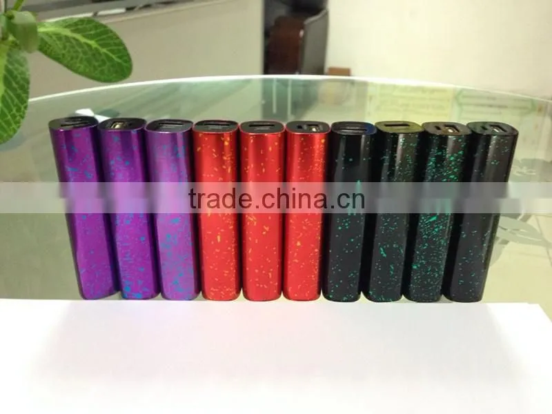 Rectangular stick shape 2200mah and 2600mah battery pack available