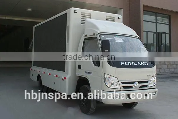 Export truck RHD led advertising truck for sale