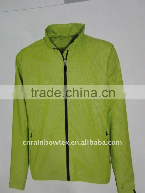 Polyester Windbreaker jacket for men