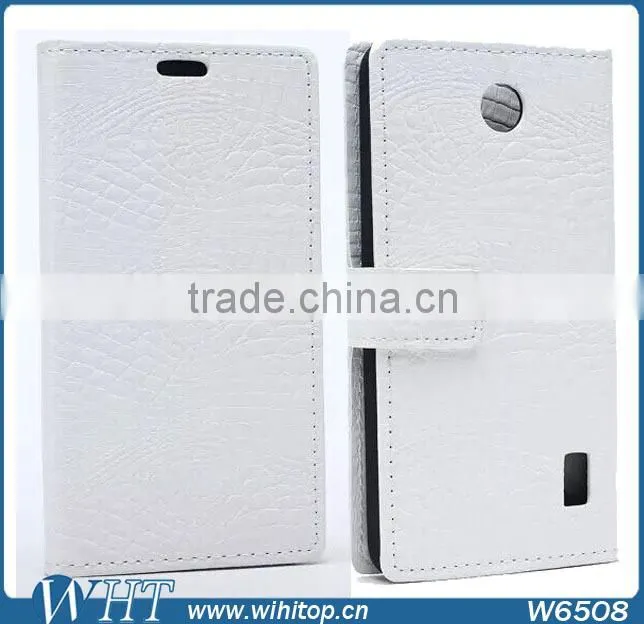 Card Holder Stand Wallet Case for Huawei Ascend Y635, Flip Cover for Ascend Y635 Leather Case