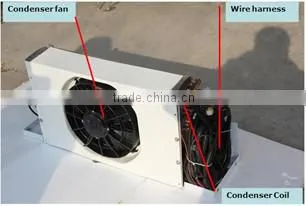 Vehicle Engine direct drive truck refrigerated unit