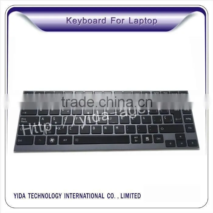 100% brand new Laptop keyboard for Toshiba U940 with Backlist spanish layout