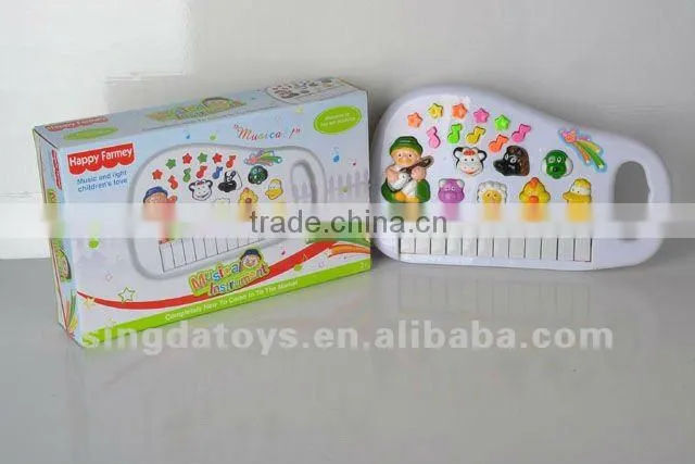 Special education crab piano organ lovely music toys