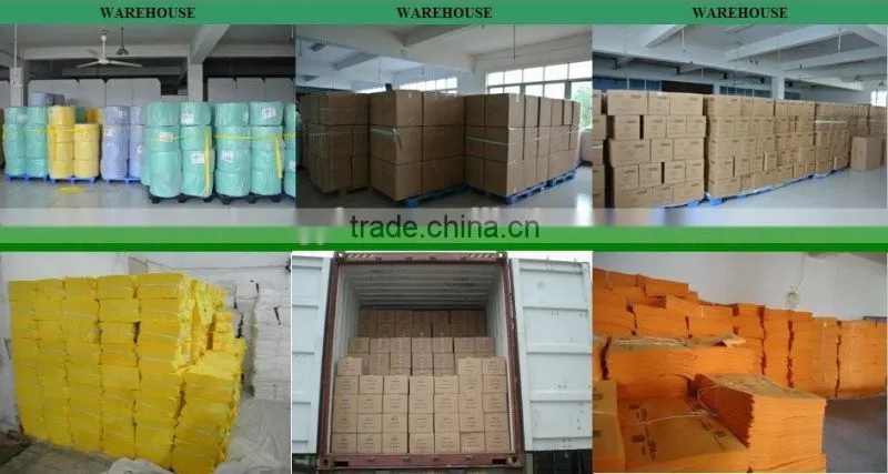 100%cotton Stitch bonded nonwoven cotton floor wiping rags