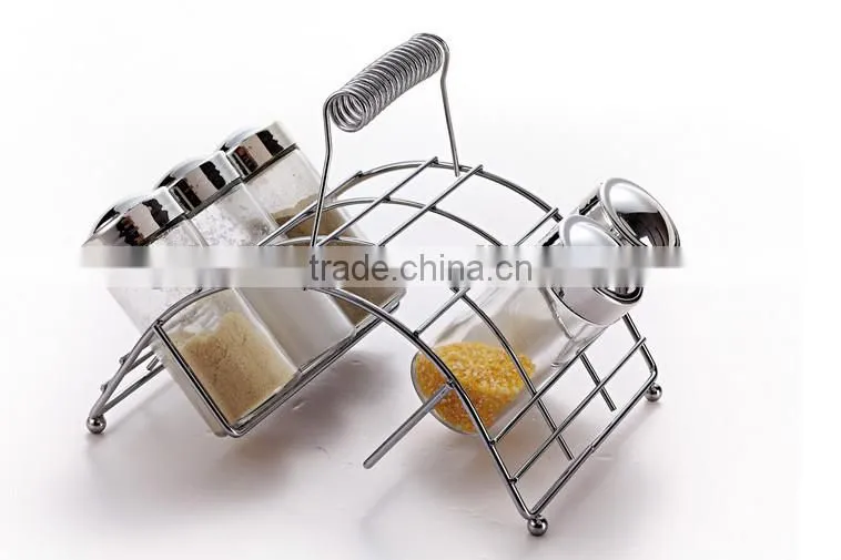 Stainless steel wire spice rack