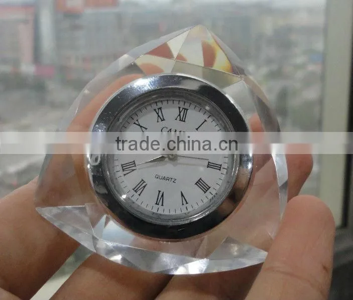 New Triangle Crystal Mini Clocks